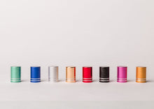 Load image into Gallery viewer, 1/2 Dram Plain Roll on Bottles (3.5 ml) w- mixed color caps
