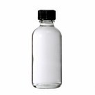 2 Oz Boston Round Clear Bottle
