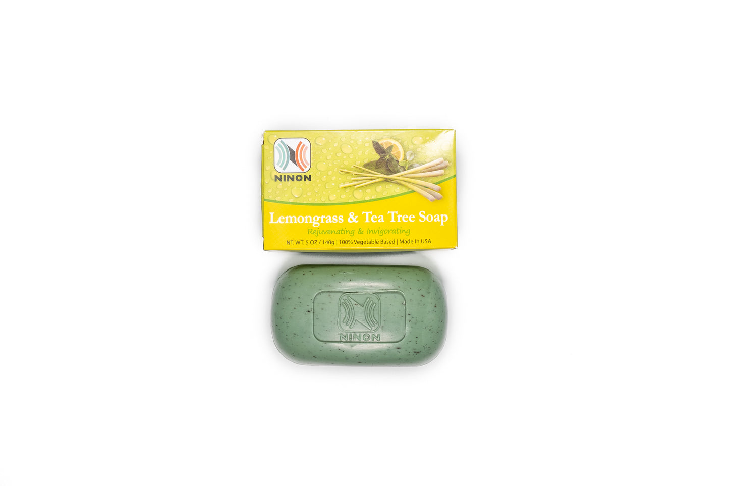 Ninon Lemongrass and Tea Tree Soap 5oz | NinonUSA