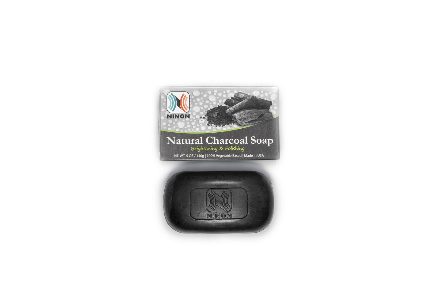 Ninon Charcoal Soap 5oz | NinonUSA