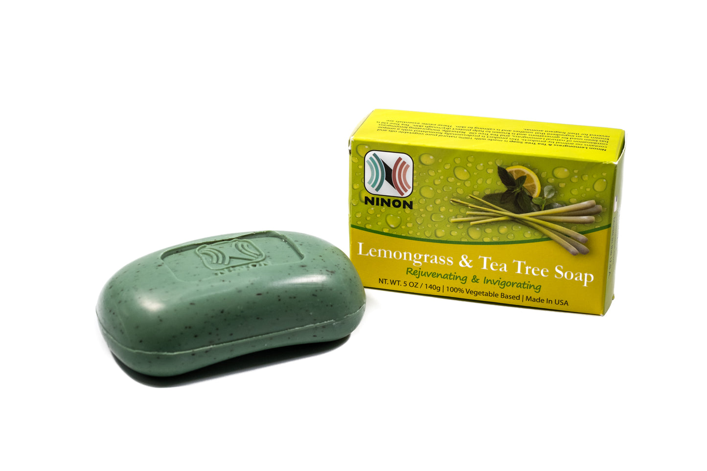 Ninon Lemongrass and Tea Tree Soap 5oz | NinonUSA