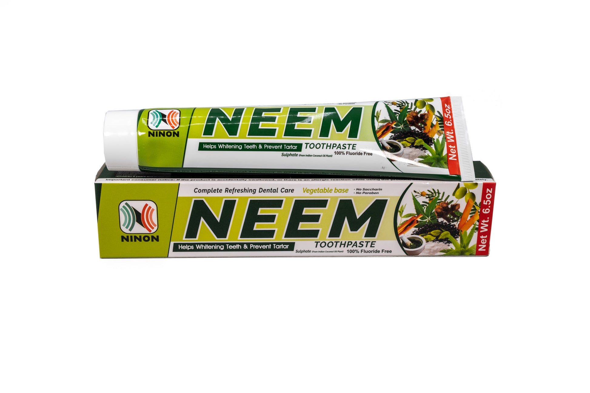 Ninon Neem Toothpaste 6.5 oz | NinonUSA