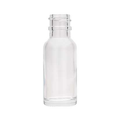 1/2 Oz Boston Round Clear Bottle