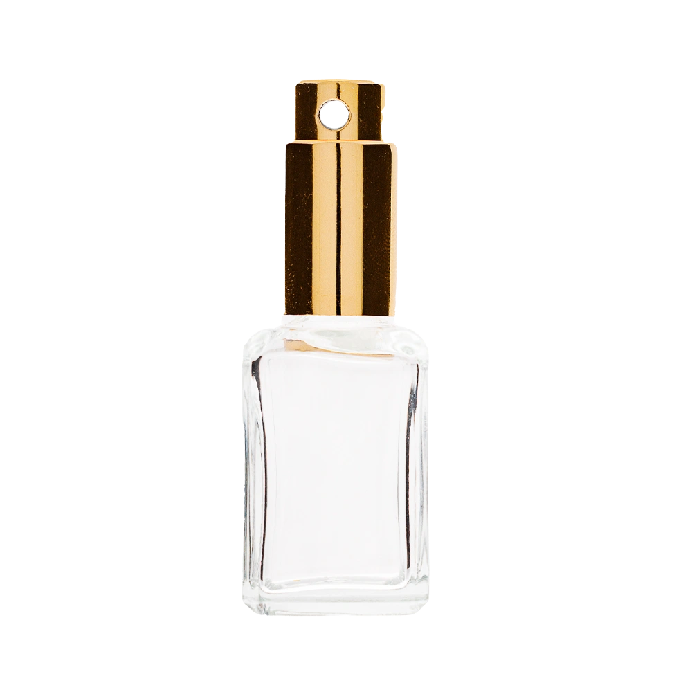 1/2 Oz Square Shape Bottle w-Spray