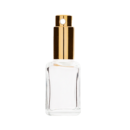 1/2 Oz Square Shape Bottle w-Spray