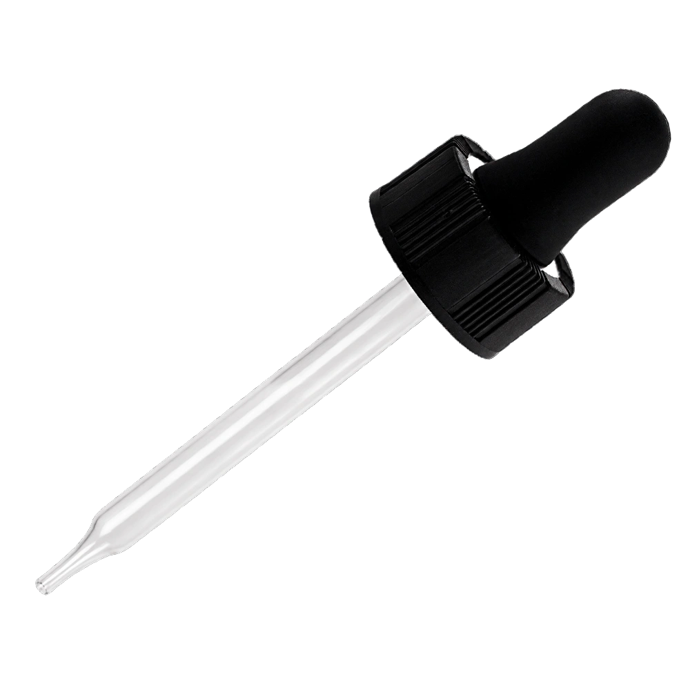 18-400 Glass Dropper for 1/2oz Glass Bottle