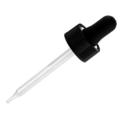 18-400 Glass Dropper for 1/2oz Glass Bottle