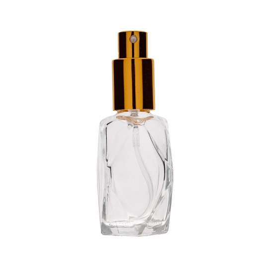 1 Oz Diamond Shape Bottle w-Spray