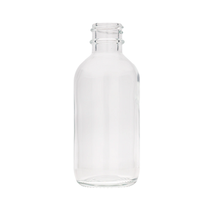 2 Oz Boston Round Clear Bottle