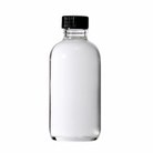 4 Oz Boston Round Clear Bottle