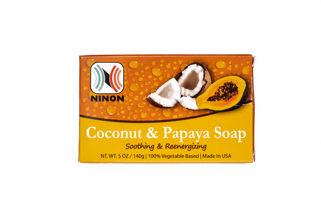 Ninon Coconut and Papaya Soap (5oz)