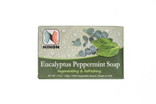 Load and play video in Gallery viewer, Ninon Eucalyptus and Peppermint Soap (5oz)
