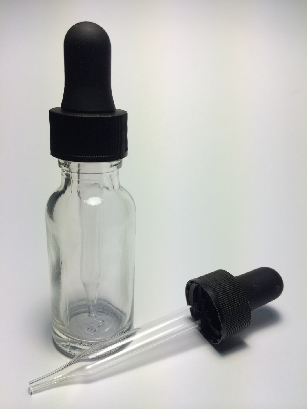 18-400 Glass Dropper for 1/2oz Glass Bottle