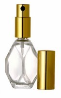 1 Oz Diamond Shape Bottle w-Spray