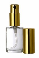 1/2 Oz Round Shape Bottle w-Spray